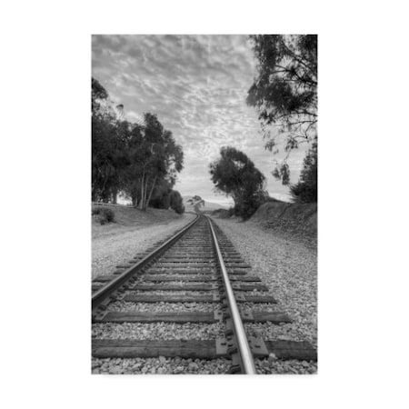 Chris Moyer 'On The Right Track' Canvas Art,16x24